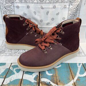 Kodiak Suede Boots Women Size 10 Saucer Alpine KD0A4TFRA22 Brown Leather Wedge